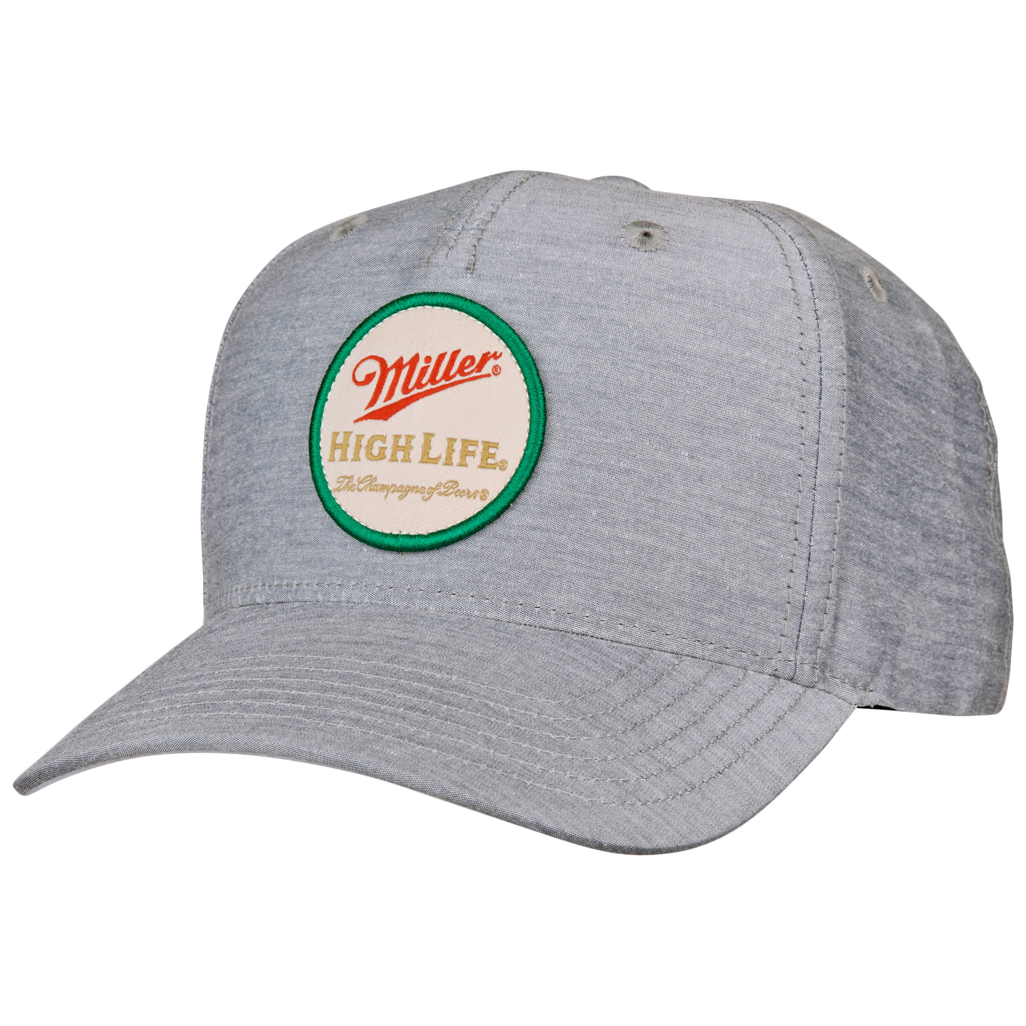 Miller High Life Beer Brand Patch Adjustable Hat